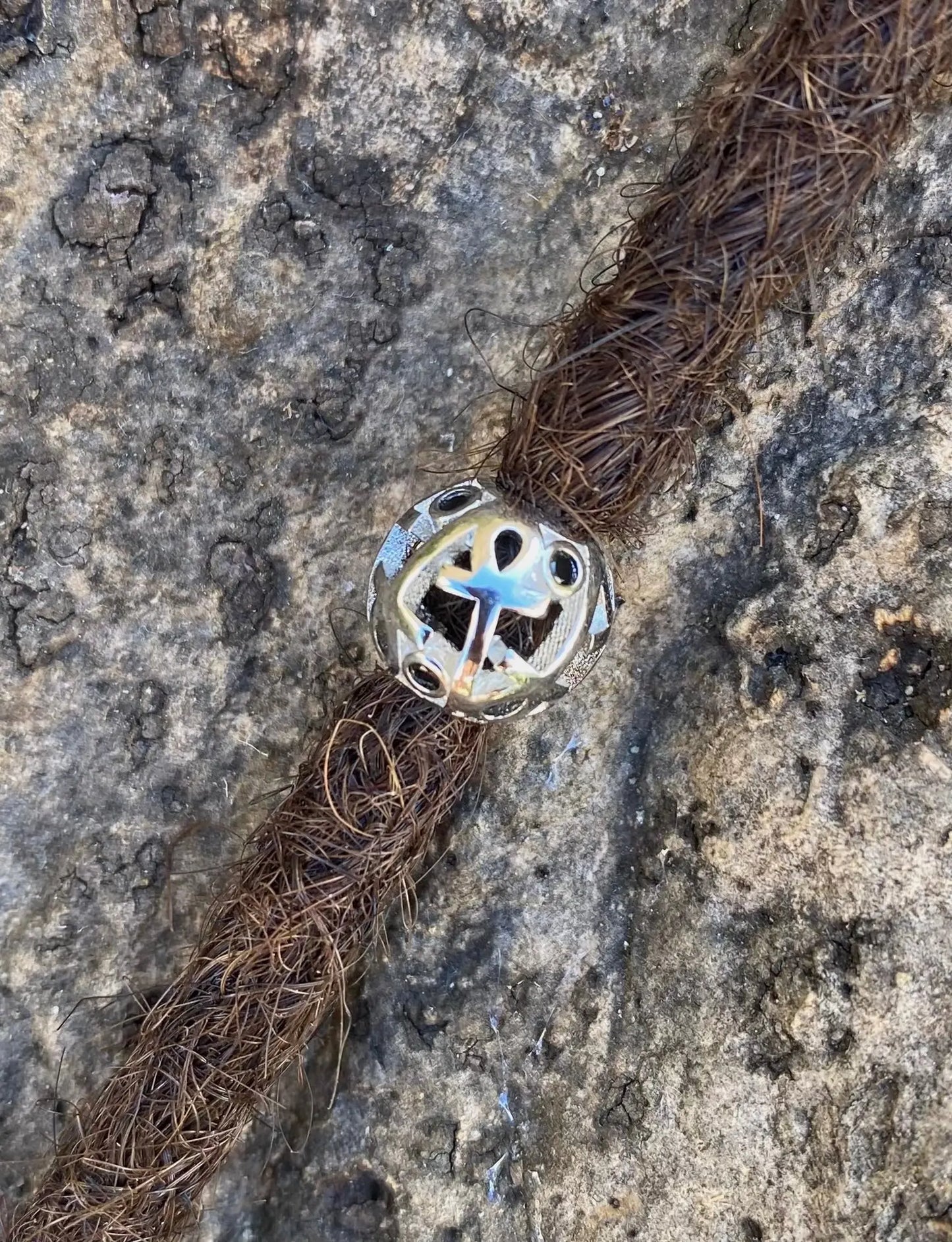 Nakimani Perle Ankh 925er Silber Sterling DreadLocos Shop
