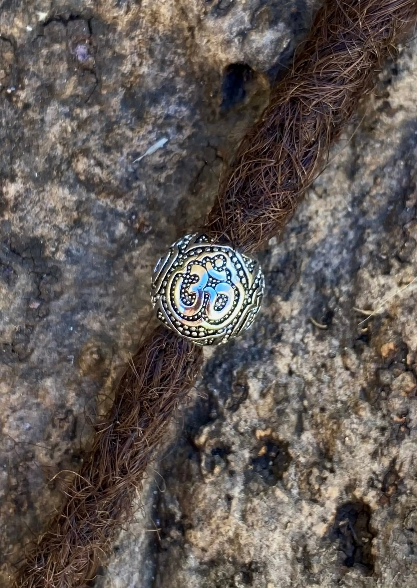 Nakimani Perlen Om Namastê Silber 925er Sterling DreadLocos Shop