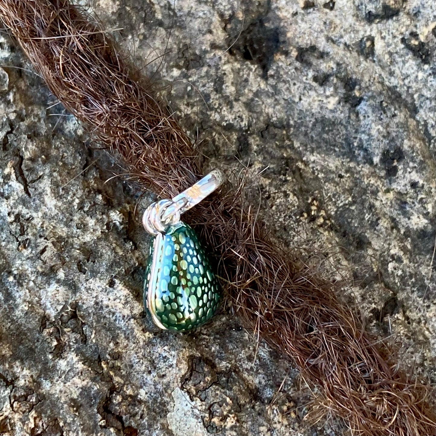 Avocado Dreadlock Schmuck 925 Silver