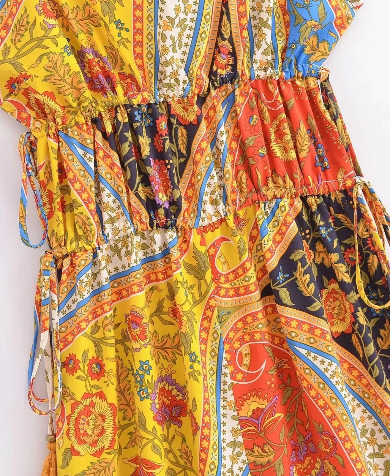 Boho-Chic Jumpsuit mit Print – Leichtigkeit und Eleganz