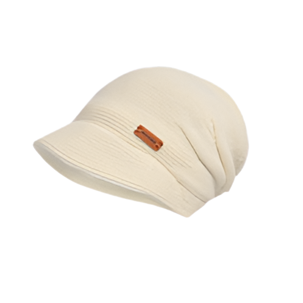 Fleece Slouchy Beanie Wide Brim Thermal Ear