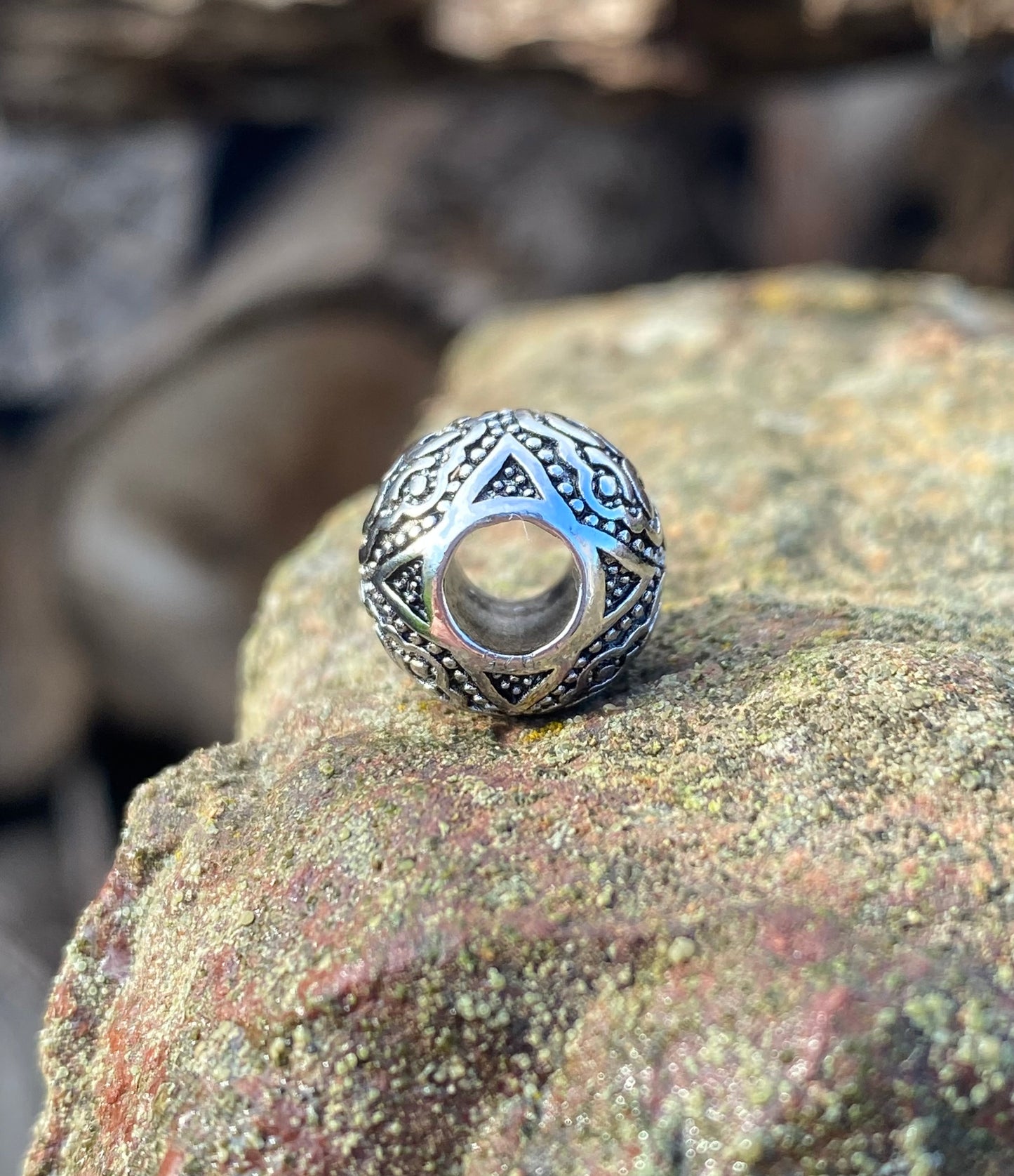 Nakimani Perlen Om Namastê Silber 925er Sterling