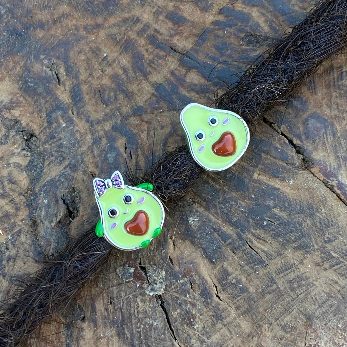 Avocado-Liebe für deine Dreads 925er Sterling Silber