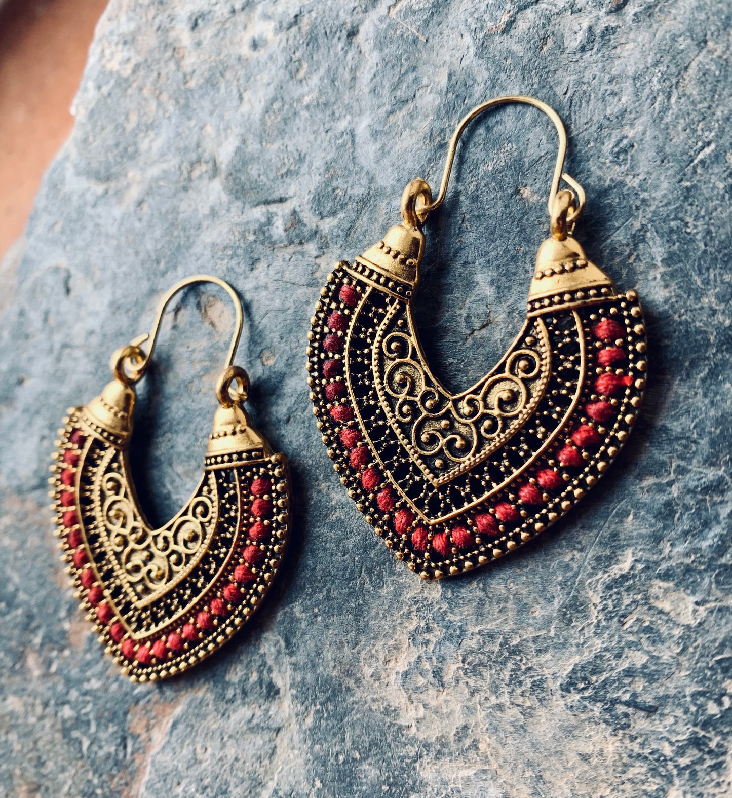 Marokkanischer Antiker Ohrschmuck Aarna