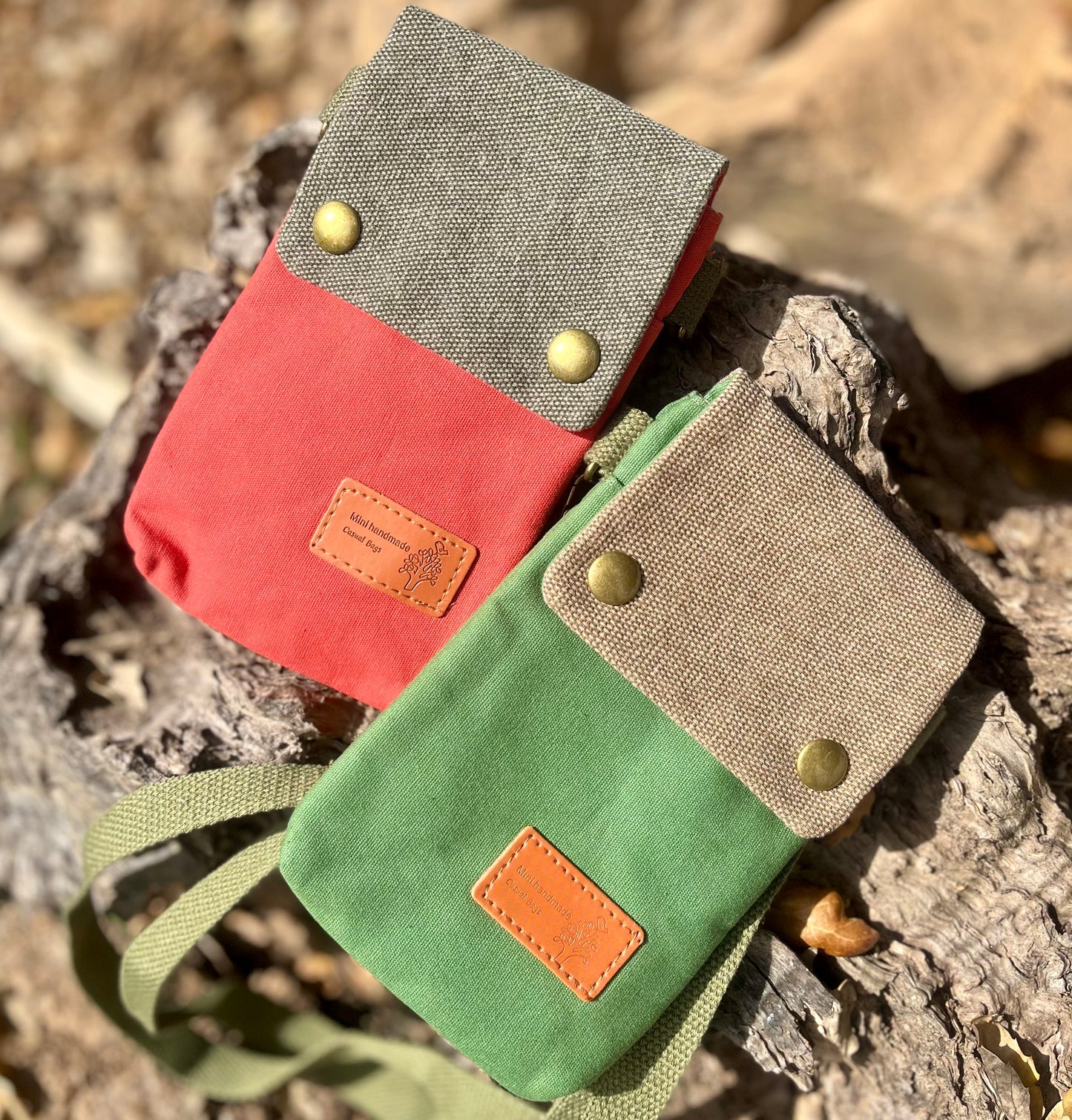 NomaLona Bag Handmade – Nachhaltige Canvas (Leinen)