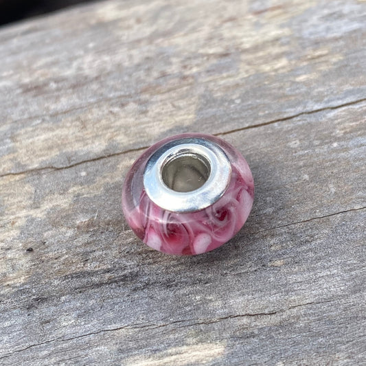 Tie Dye Rose Perle Glas