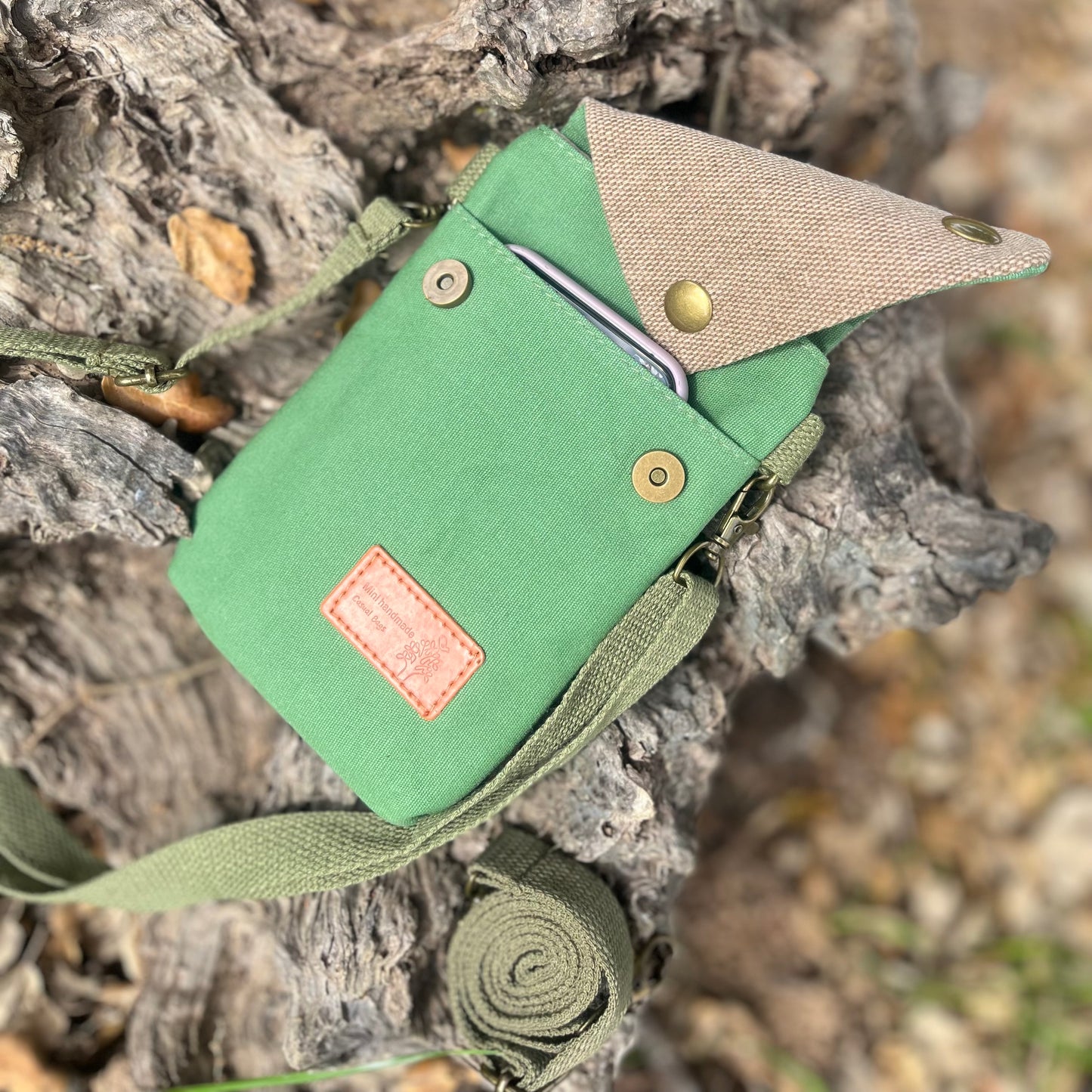 NomaLona Bag Handmade – Nachhaltige Canvas (Leinen)