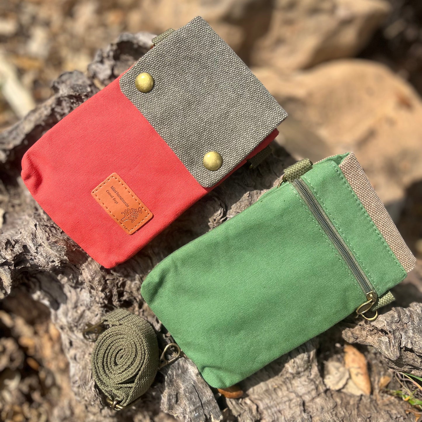 NomaLona Bag Handmade – Nachhaltige Canvas (Leinen)
