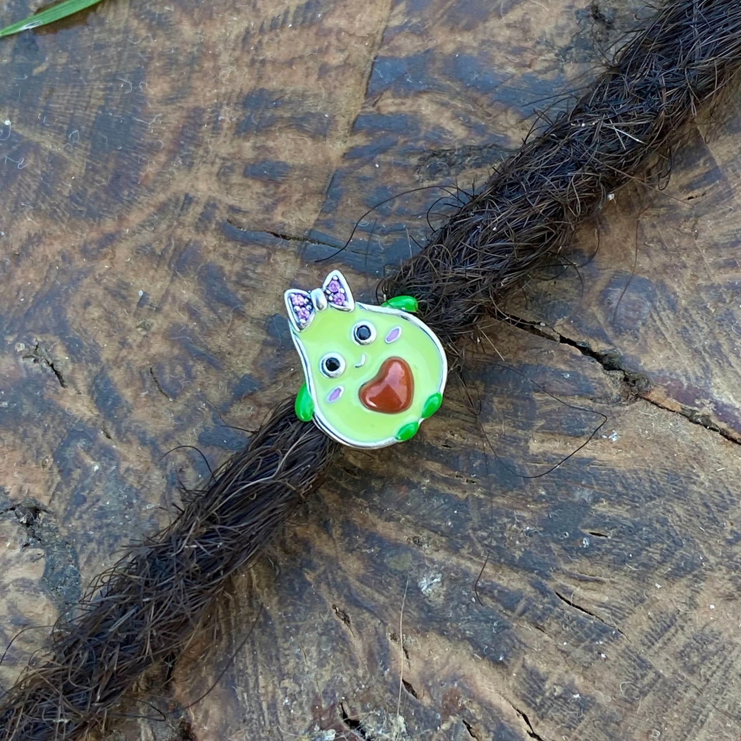 Avocado-Liebe für deine Dreads 925er Sterling Silber