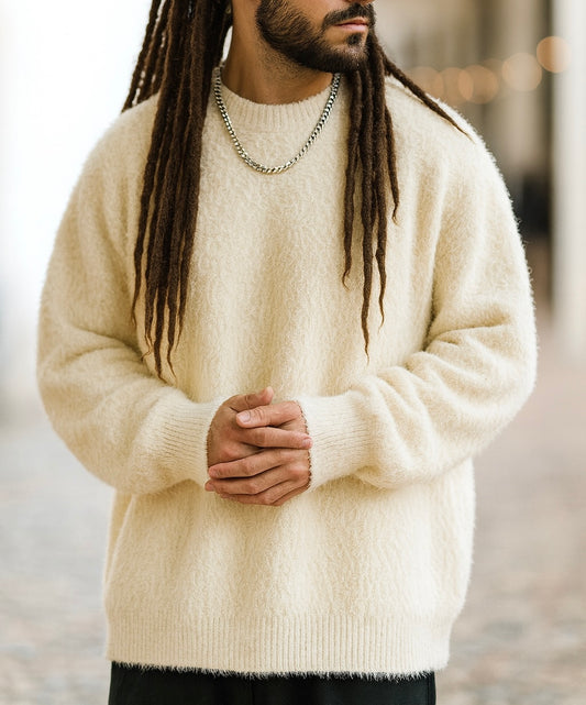 Fluffy Knitted Sweaters Jumpers