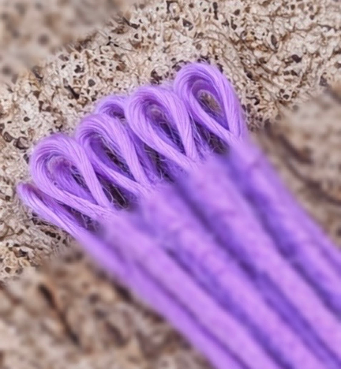 10 Europäische Echthaar Dreadlocks Wasser Purple - DreadLocos Shop