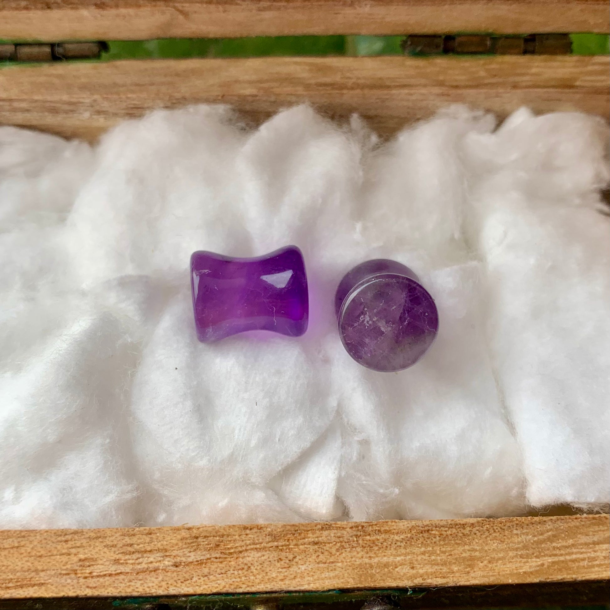 Amethist Plugs 8mm - DreadLocos Shop