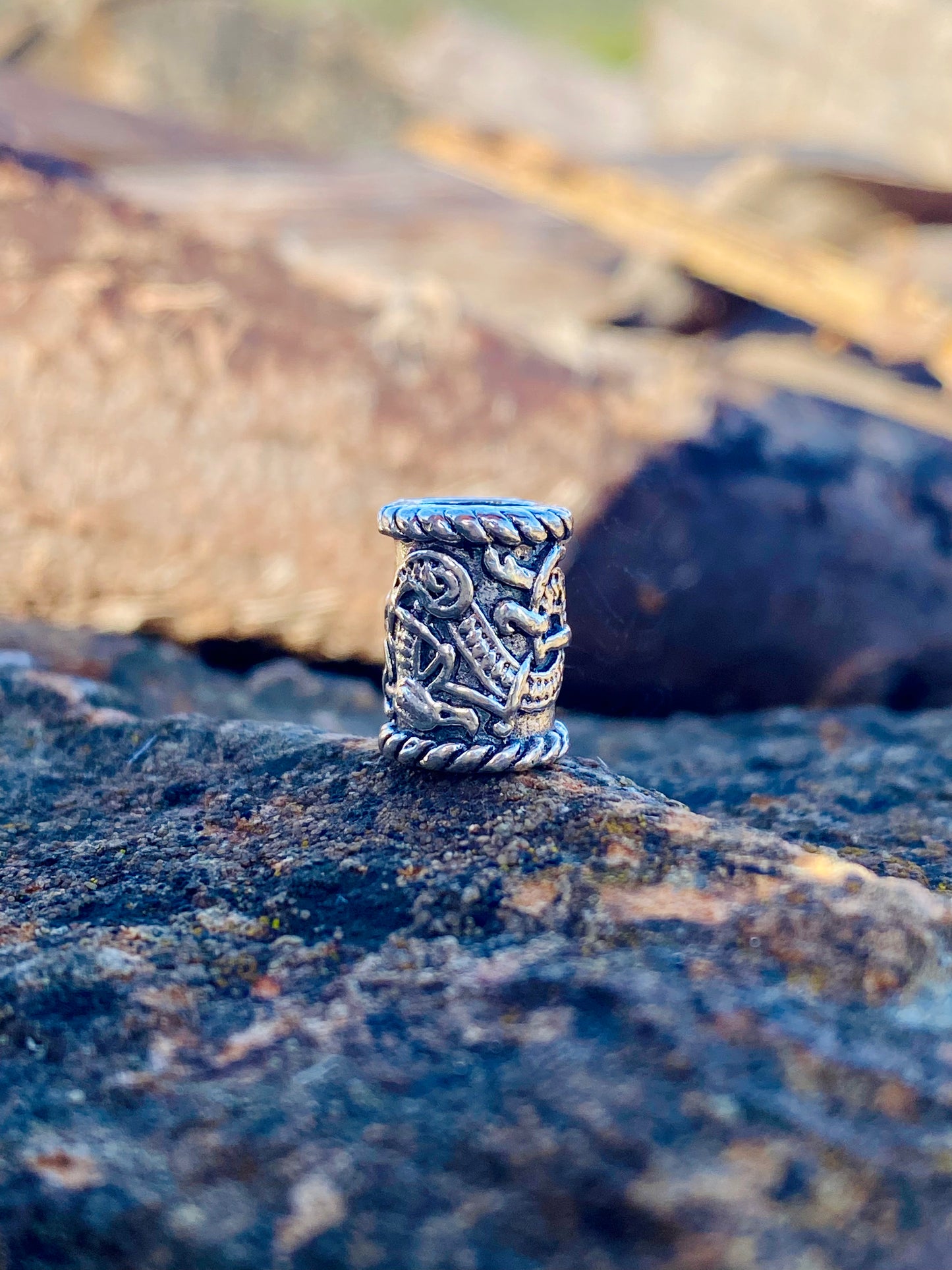 Nakimani Dragon Bead 8mm Hole - DreadLocos Shop