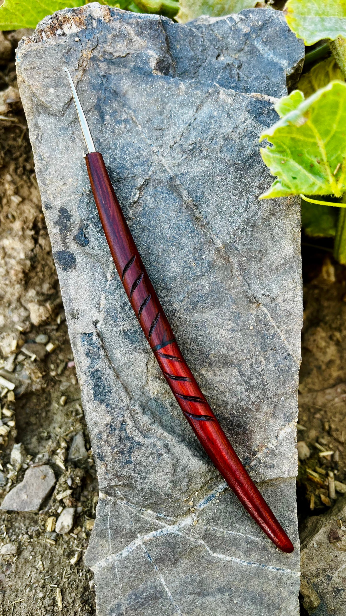 Crochet Hook Mahagoni