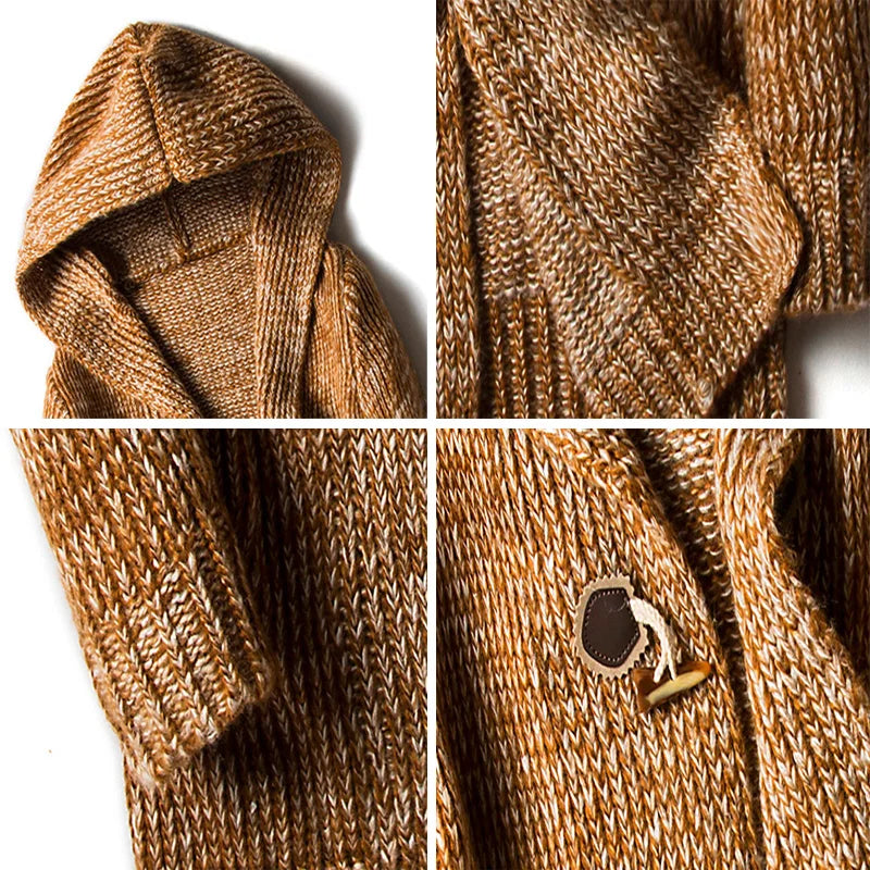 Sweater Hooded Coats Casual
