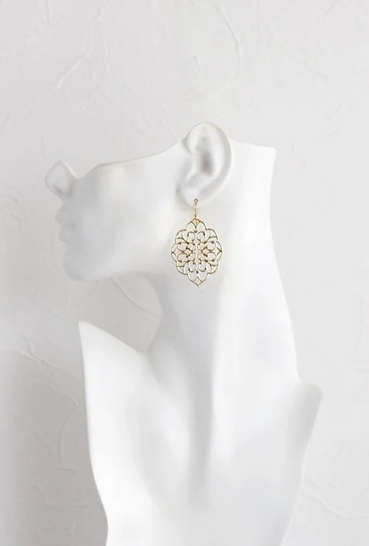 Bohemian Moroccan Filigree Zahara Ohrringe