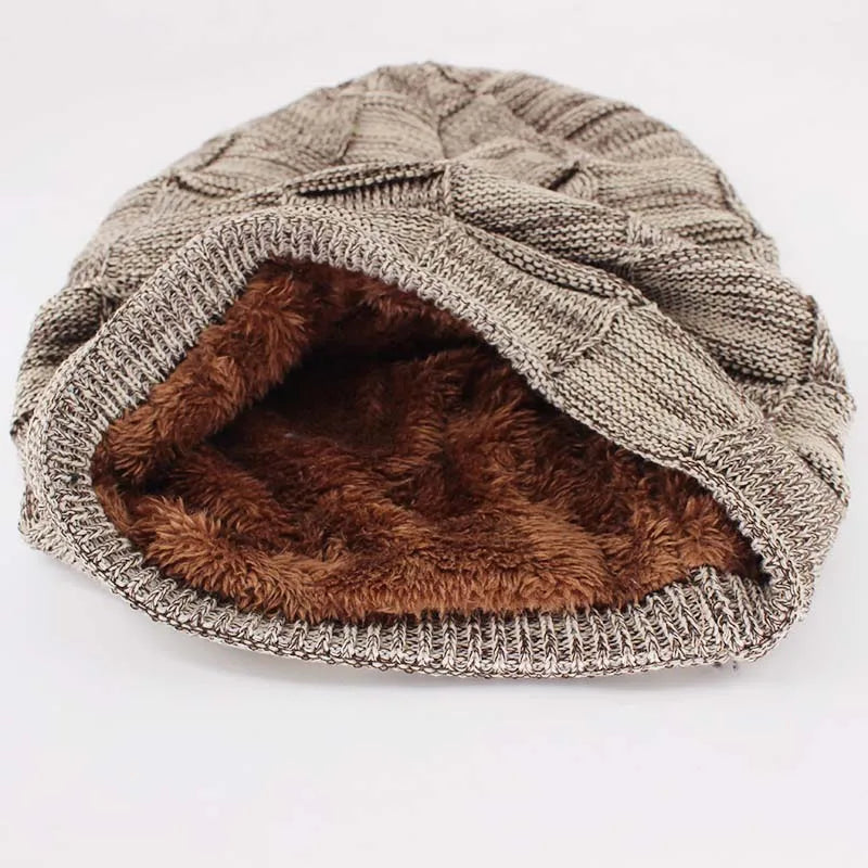 Dreadlock Beanie für den Mann mit Innenfutter