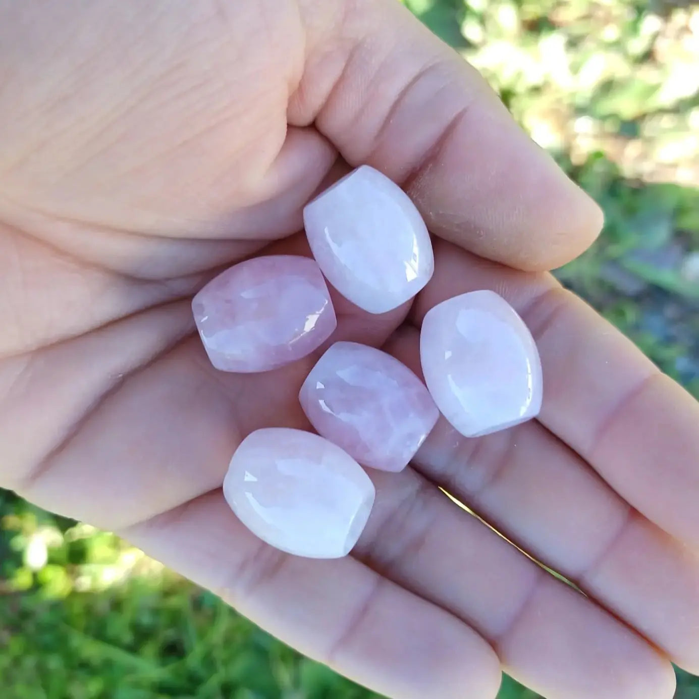 Nakimani Echter Natur Stein (RosenQuarz) DreadLocos Shop