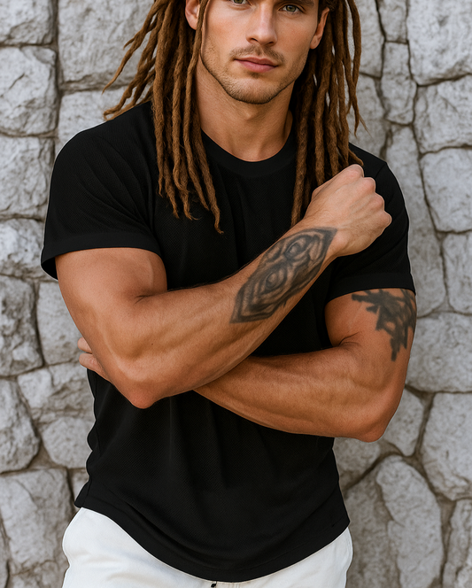 Mesh Shirt im Sommer Design