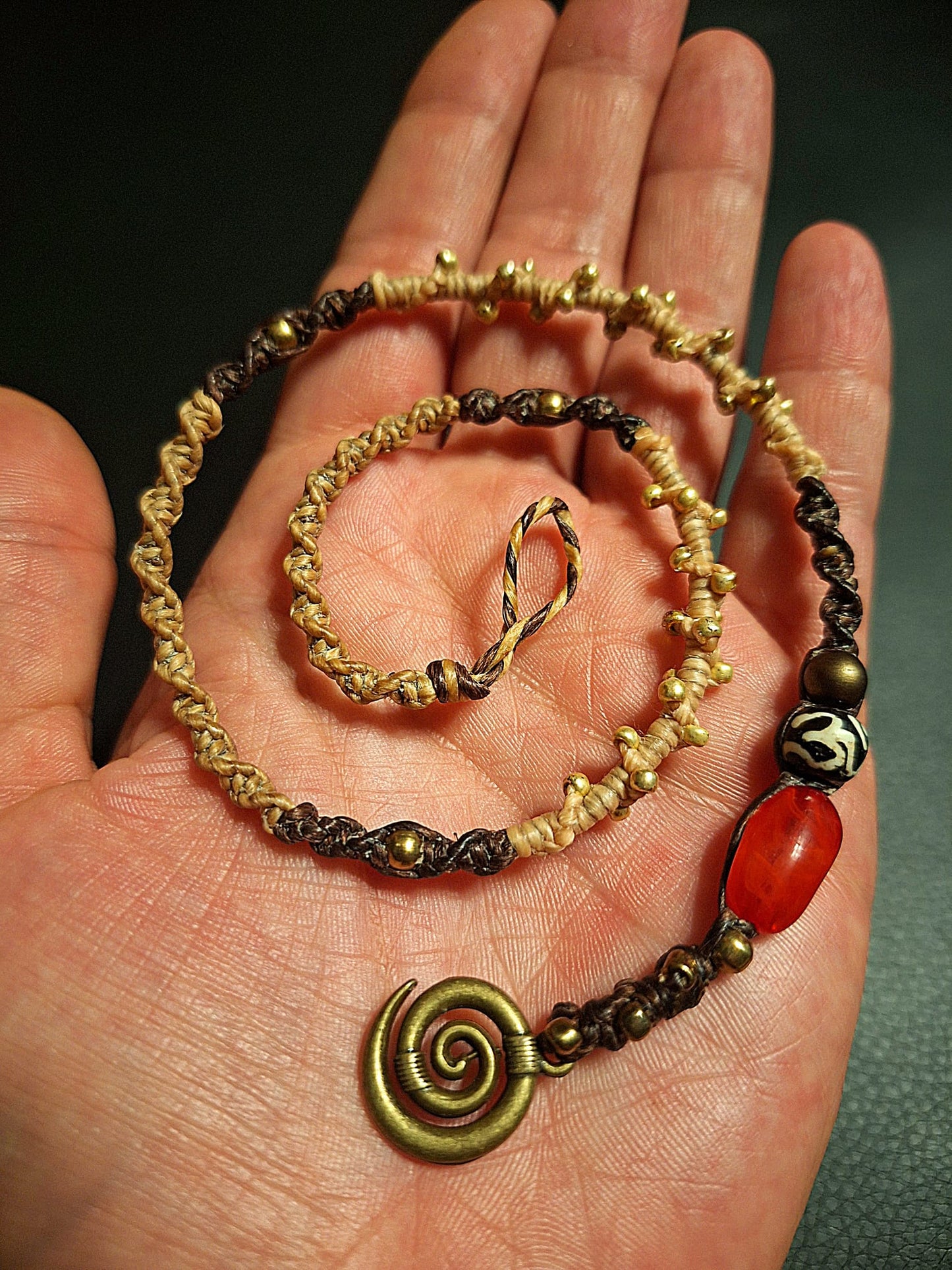 Macrame Hair Dreadlock Wrap Sayana