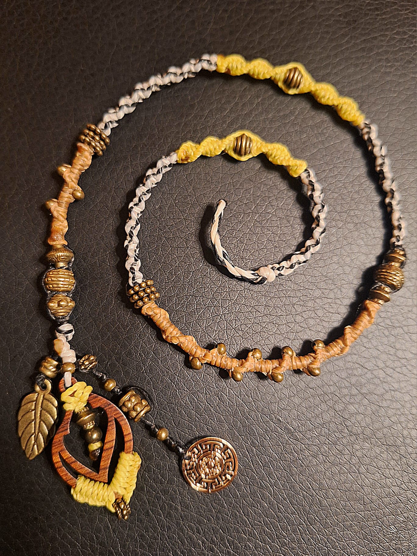 Macrame Hair Dreadlock Wrap Layana