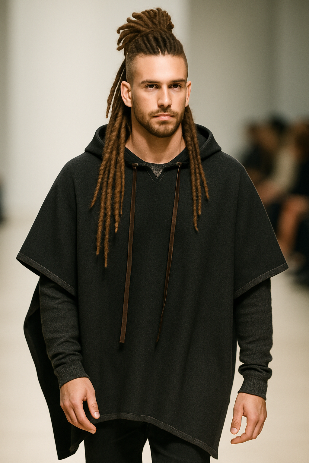 Woll-Poncho für Herren - DreadLocos Shop