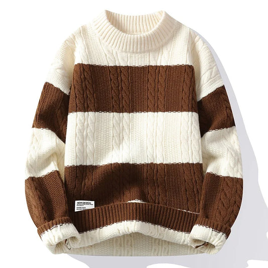 Knitted Pullover Sweaters Man