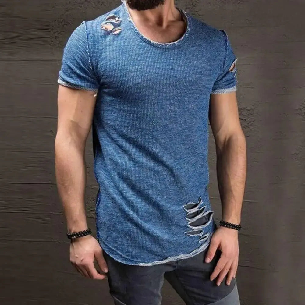 Blendet Shirt im *used* Look aus Bio Baumwolle DreadLocos Shop