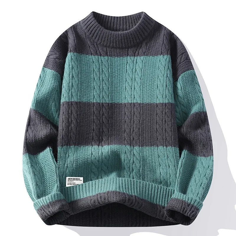 Knitted Pullover Sweaters Man