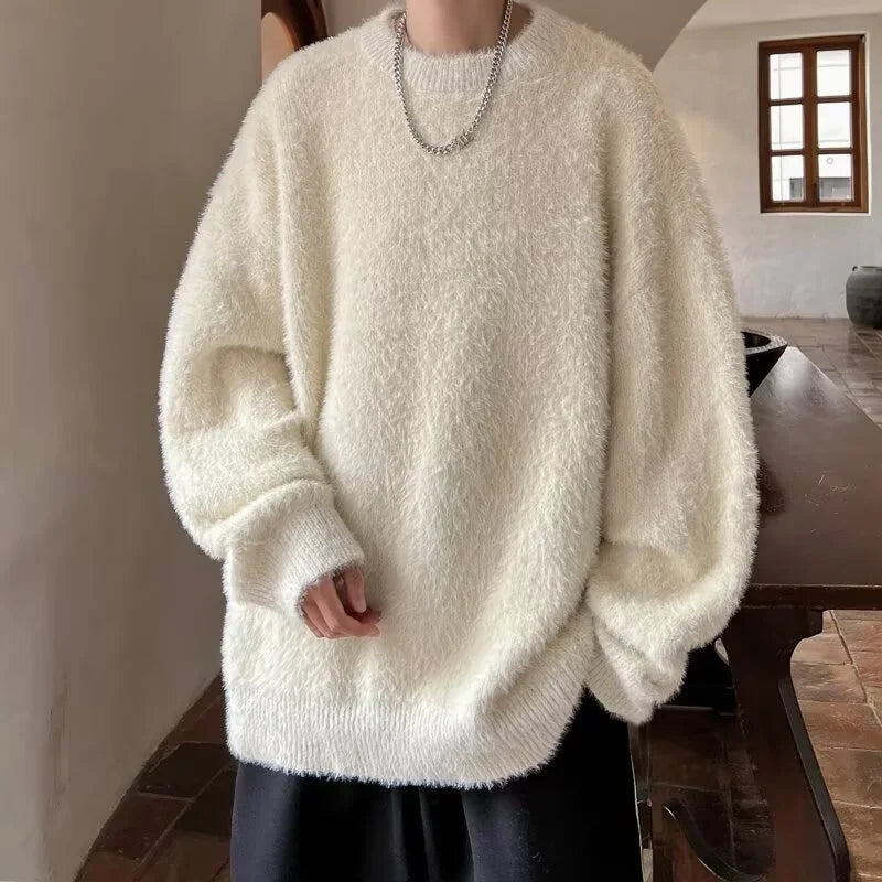 Fluffy Knitted Sweaters Jumpers