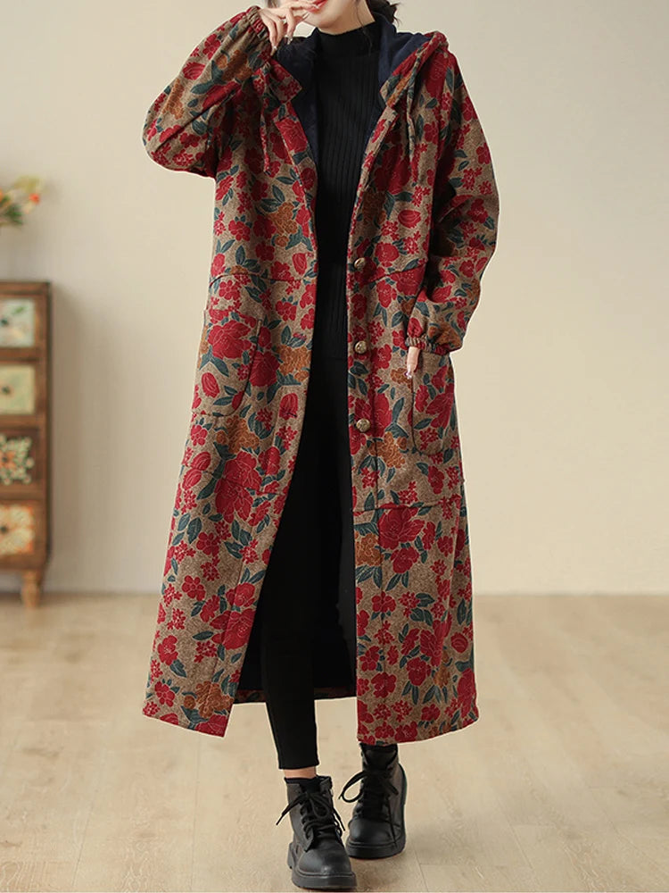 Farbenfroher Vintage-Mantel für den Herbst - DreadLocos Shop