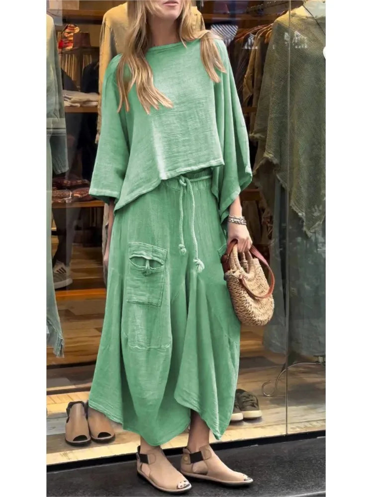 Casual 2-Teiliges Rock Set für Damen