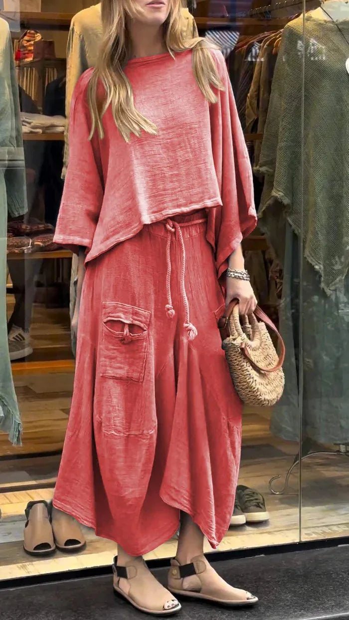 Casual 2-Teiliges Rock Set für Damen