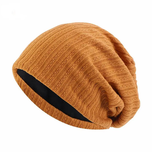 Cotton Double-Layer Beanie