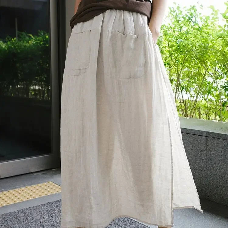Casual Cotton Linen Blend