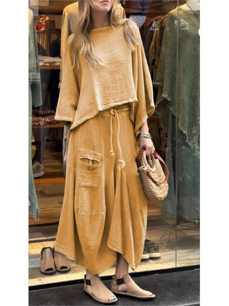 Casual 2-Teiliges Rock Set für Damen