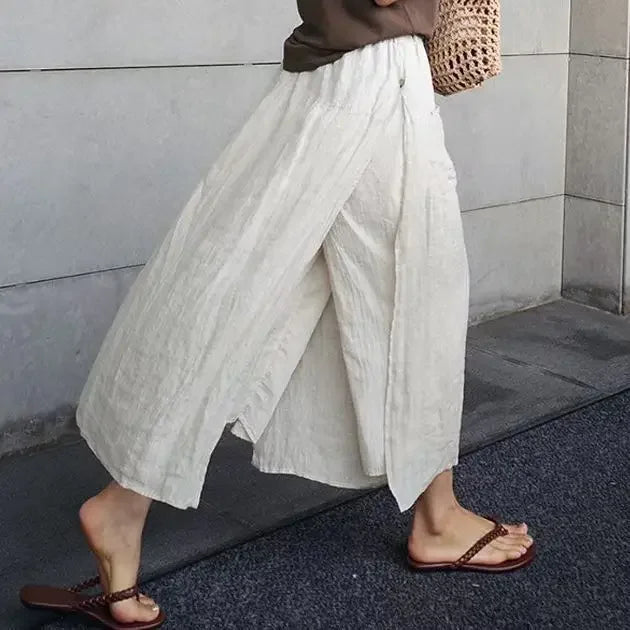 Casual Cotton Linen Blend