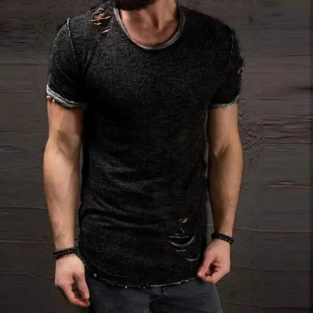 Blendet Shirt im *used* Look aus Bio Baumwolle DreadLocos Shop