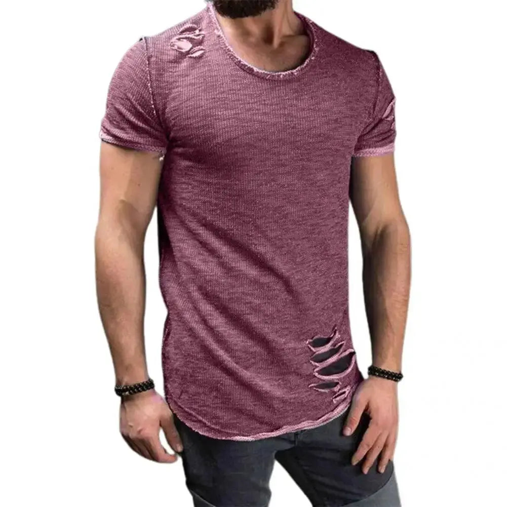 Blendet Shirt im *used* Look aus Bio Baumwolle DreadLocos Shop