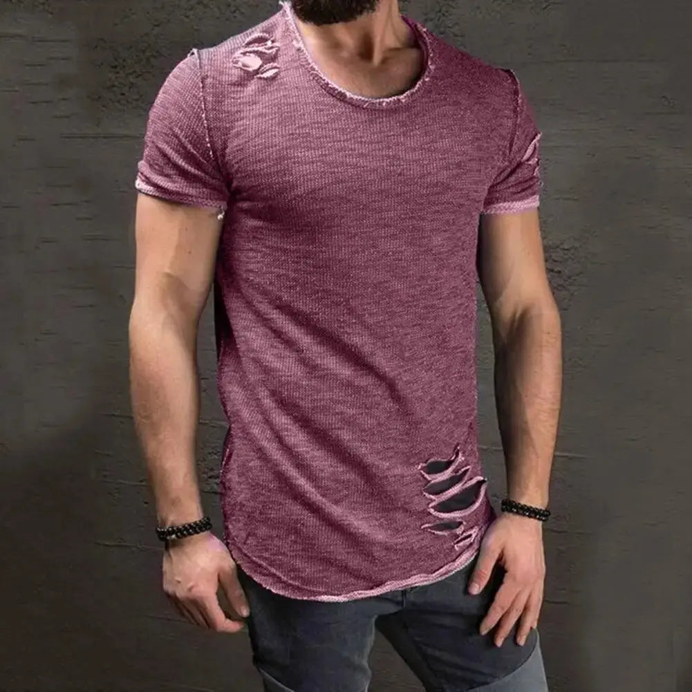 Blendet Shirt im *used* Look aus Bio Baumwolle DreadLocos Shop