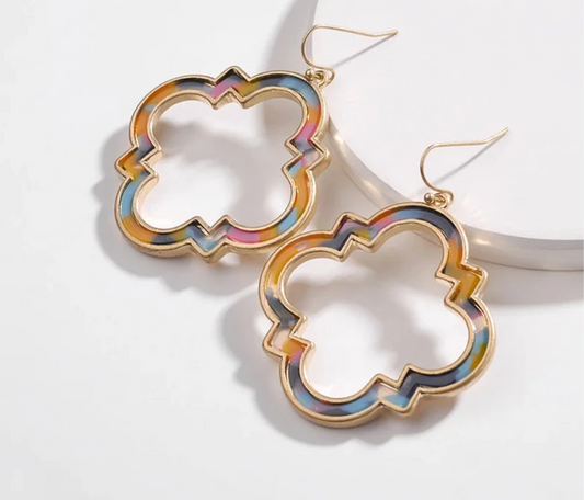 Marokkanischer Frame Resina Samira Earrings