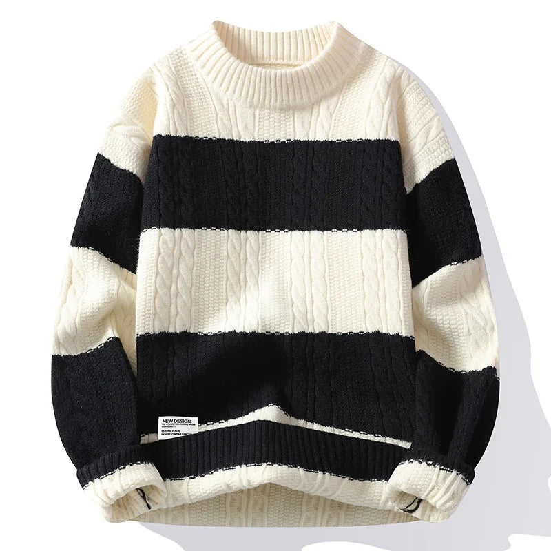 Knitted Pullover Sweaters Man