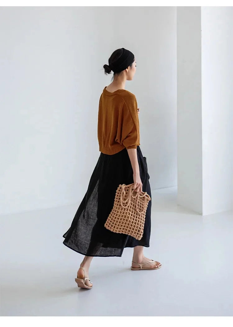Casual Cotton Linen Blend