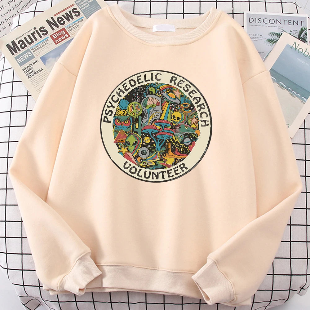 Psychedelic sweater Clothing Men Sweatshirts