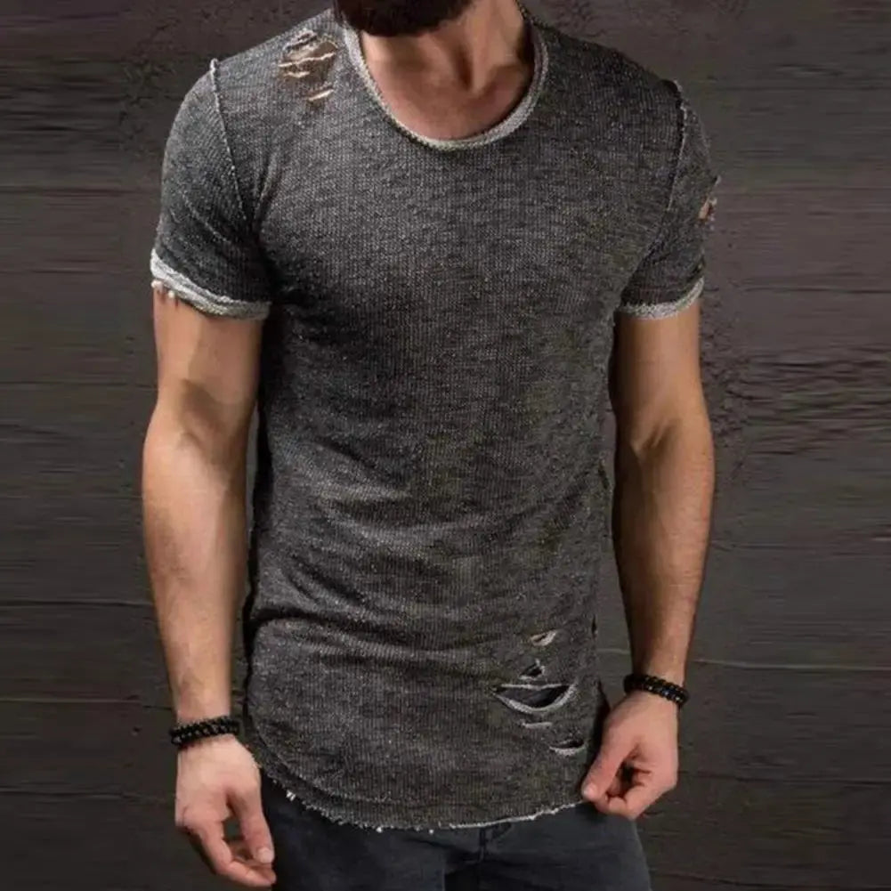 Blendet Shirt im *used* Look aus Bio Baumwolle DreadLocos Shop