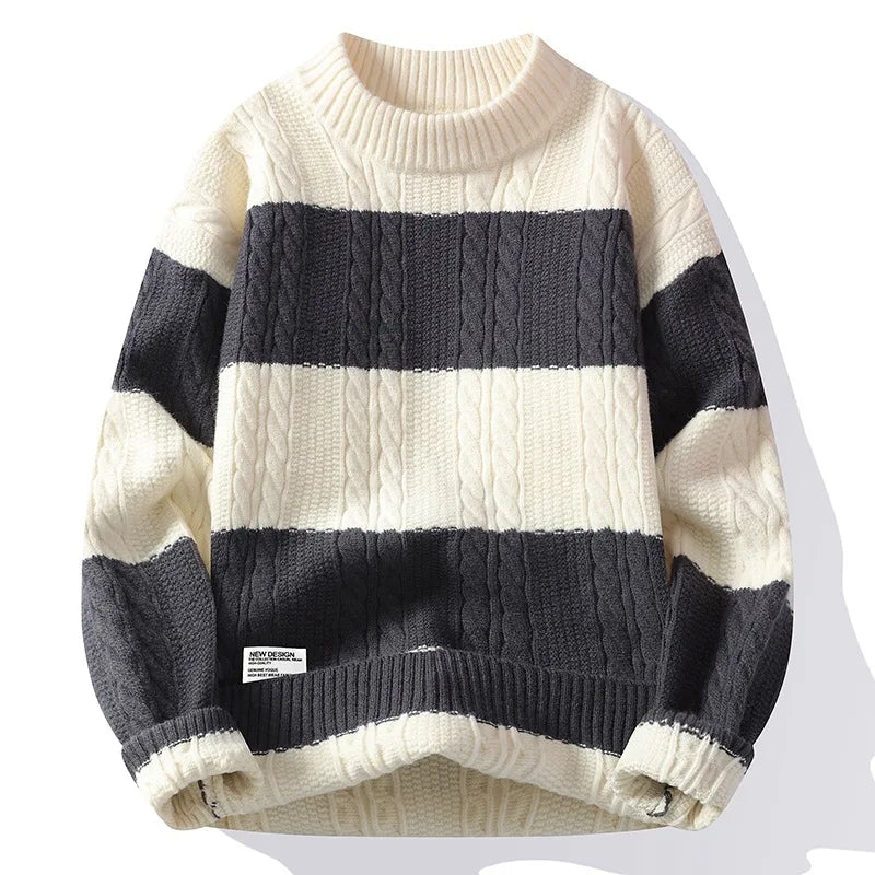 Knitted Pullover Sweaters Man