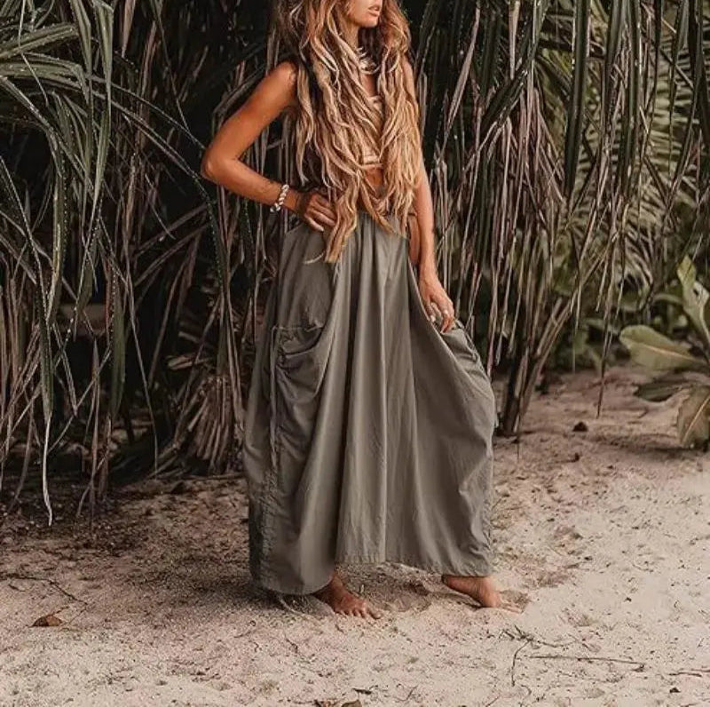 Boho Kleidung - Stilvoller Boho-Rock *Baumwolle* - DreadLocos Shop