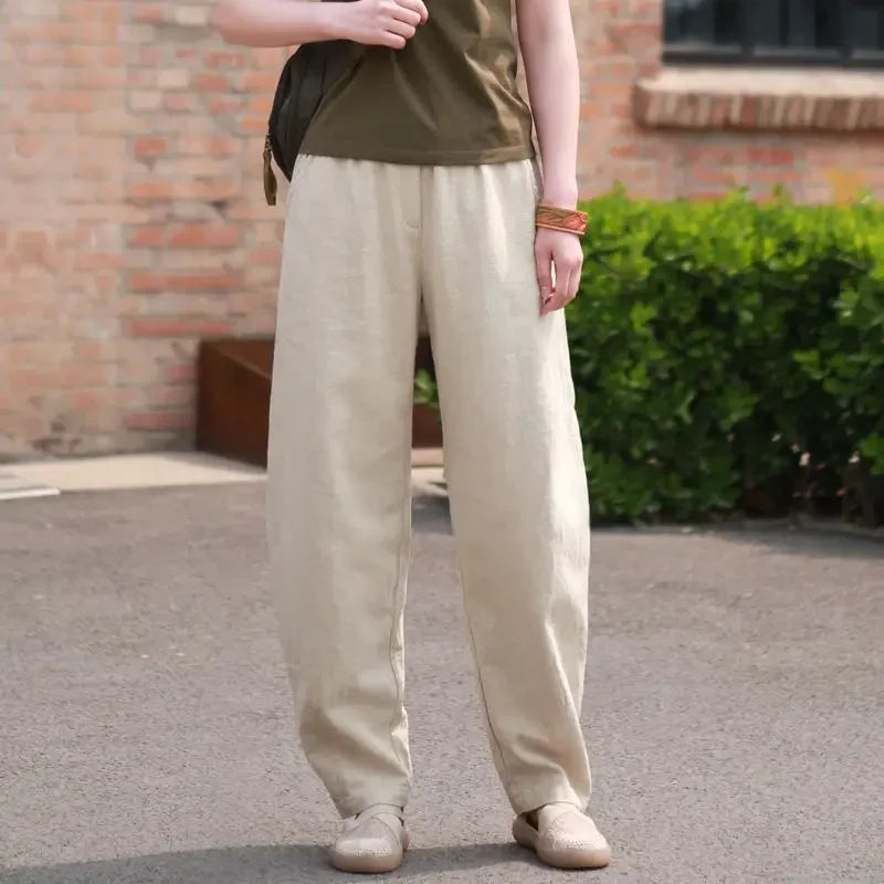 Cotton Bombacha Trouser