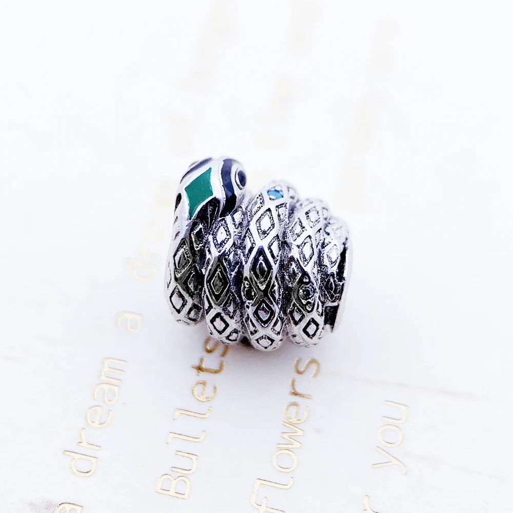 Blue Snake 925 Sterling Silver