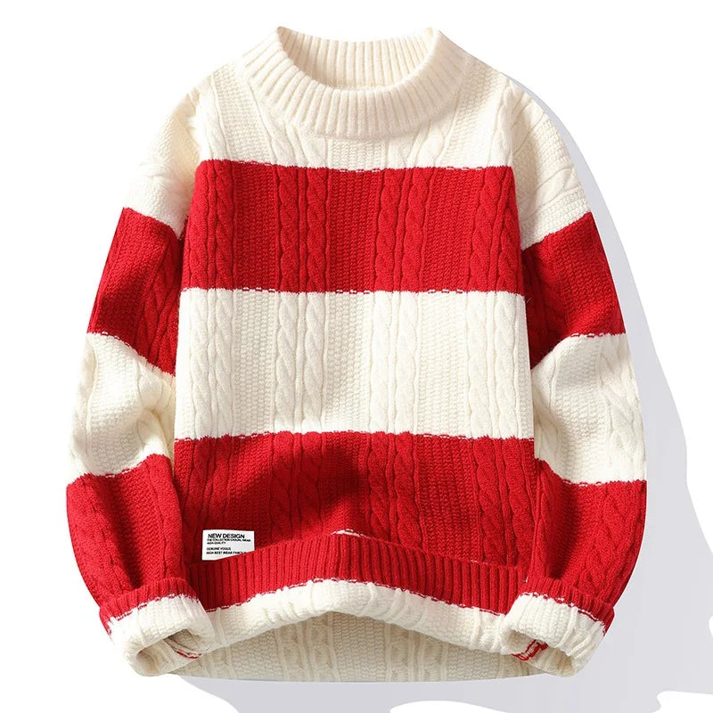 Knitted Pullover Sweaters Man